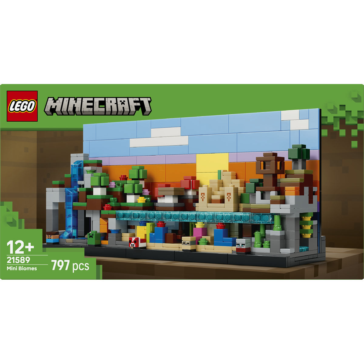 LEGO Minecraft Mini Biomes Building Toy 21589