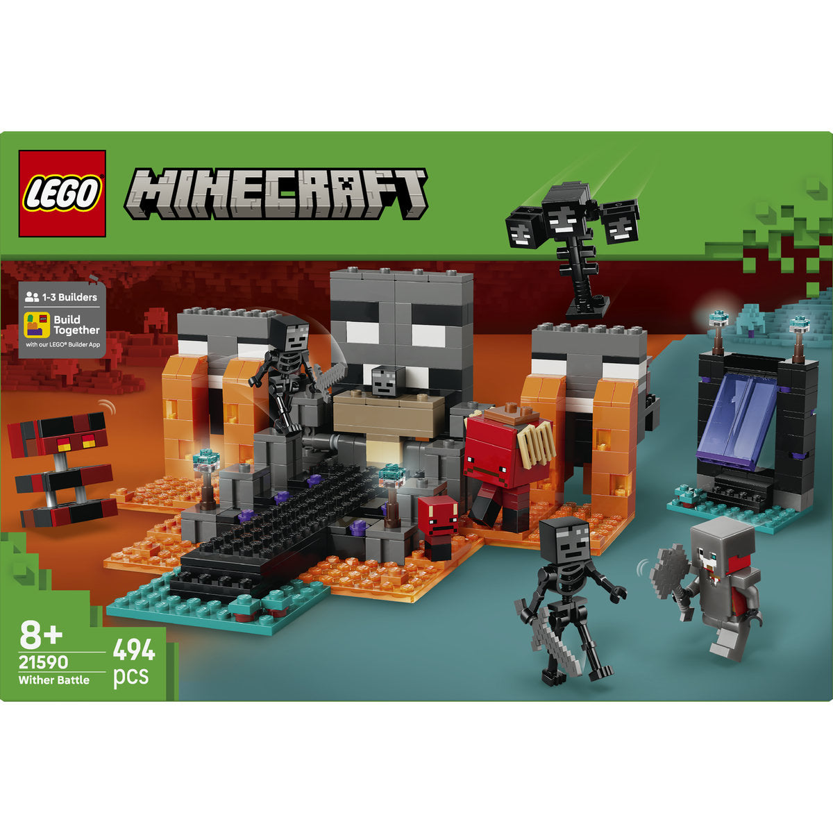 LEGO Minecraft Wither Battle Toy with Figures 21590