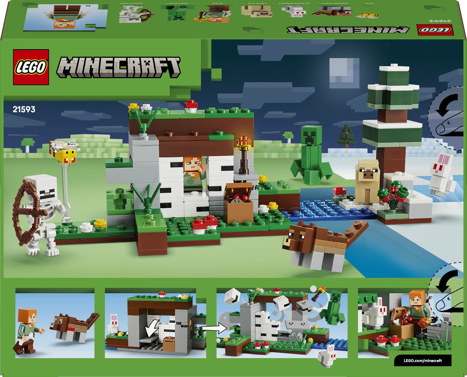 LEGO Minecraft First Night Adventure Building Set 21593
