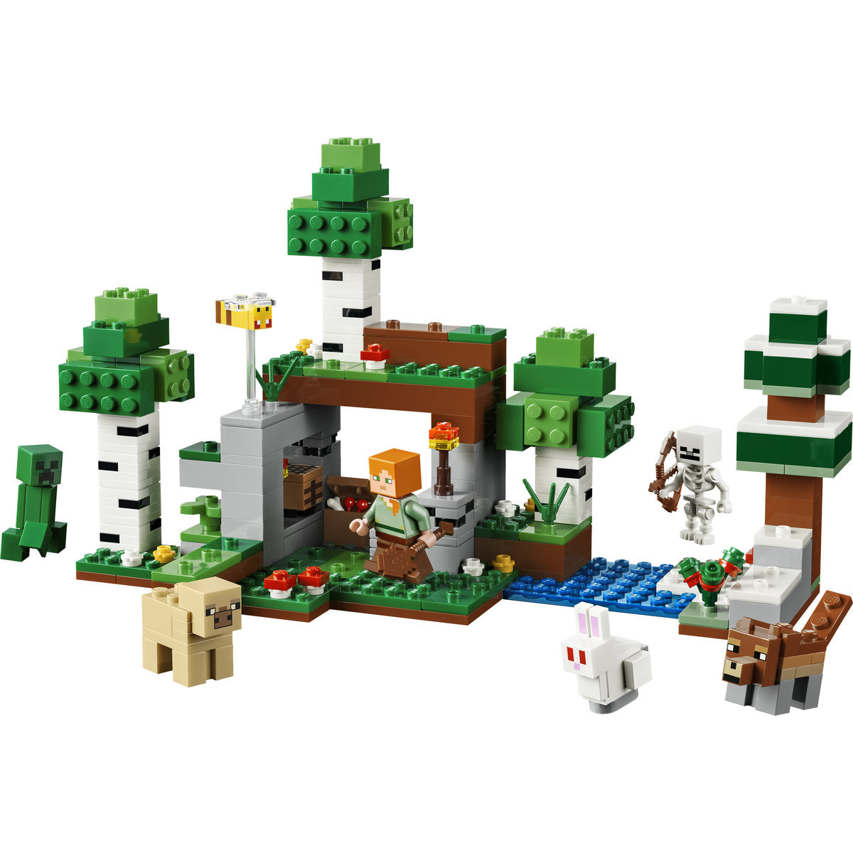 LEGO Minecraft First Night Adventure Building Set 21593