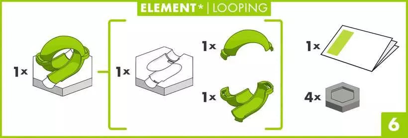 GraviTrax Looping Marble Run Expansion Set
