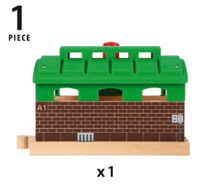 BRIO Train Garage