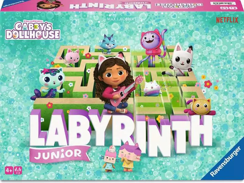 Gabby's Dollhouse Labyrinth Junior Board Game