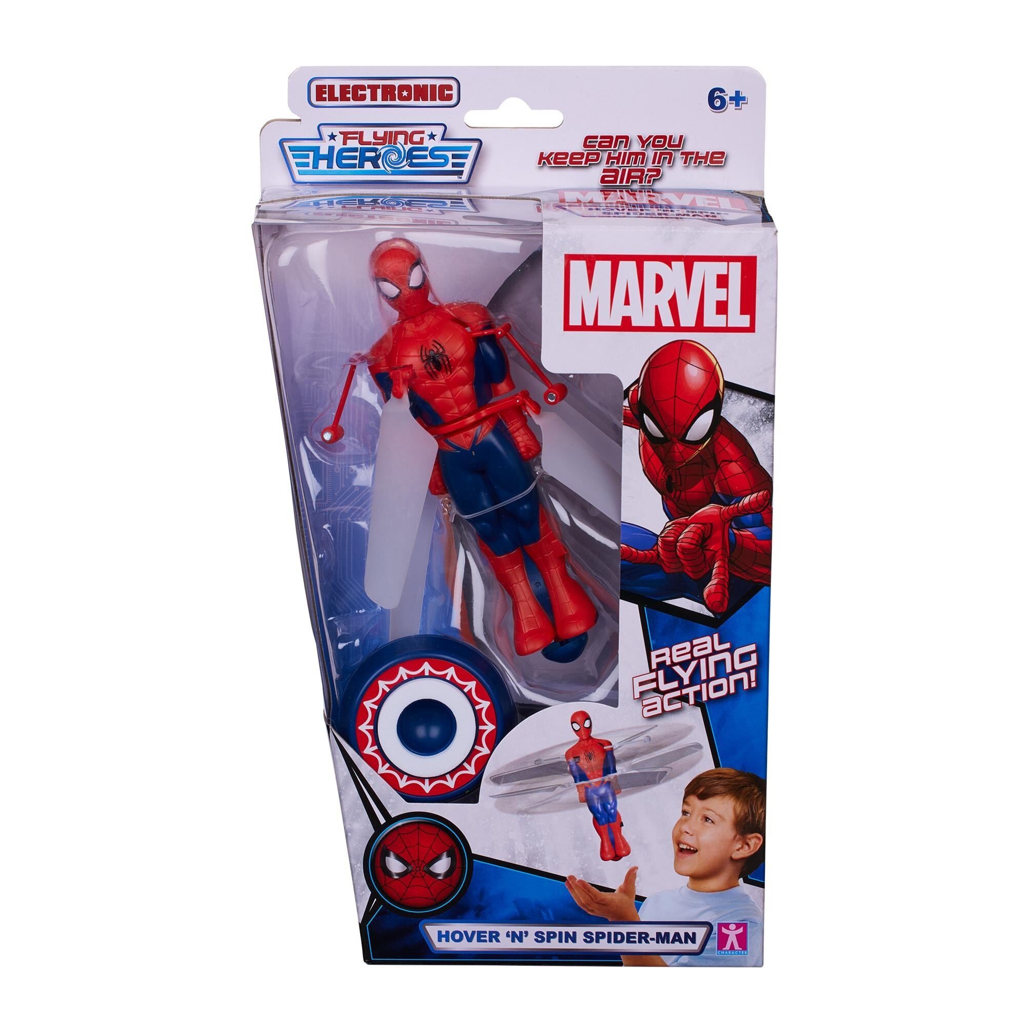 Flying Heroes Hover & Spin Spiderman
