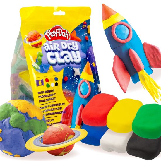 PlayDoh Air Dry Clay Multi Color Bag