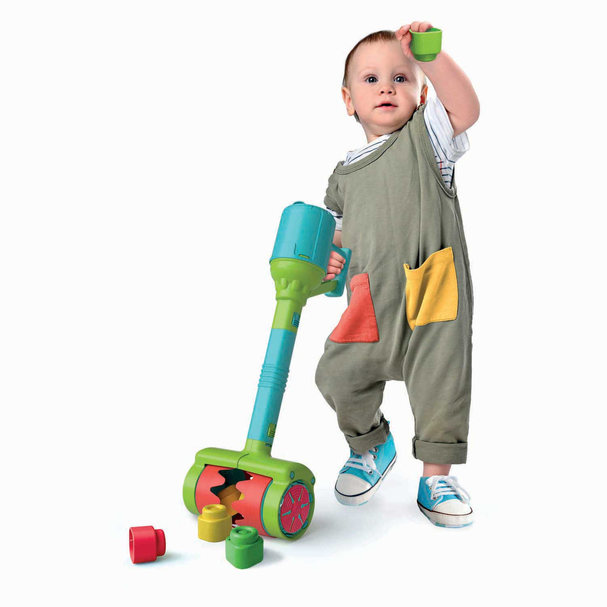 Clementoni Soft Clemmy Sensory Soft Block Roller Vacuum Toy