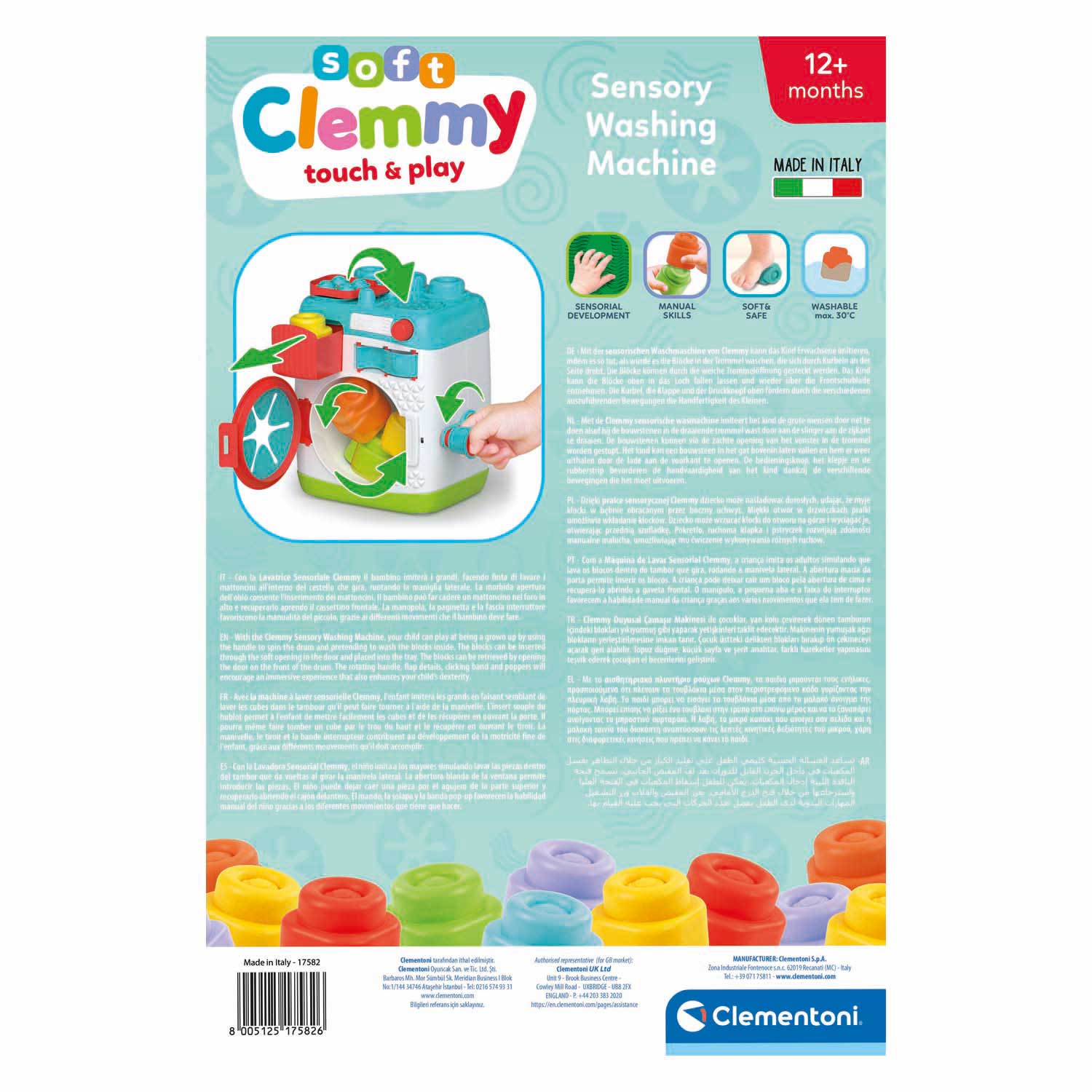 Soft Clemmy Sensory Washing Machine