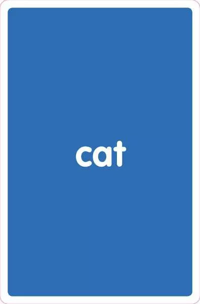 My First Flashcards
