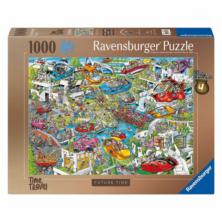 Ravensburger Ray's Series Time Travel 1000 Piece Jigsaw Puzzle