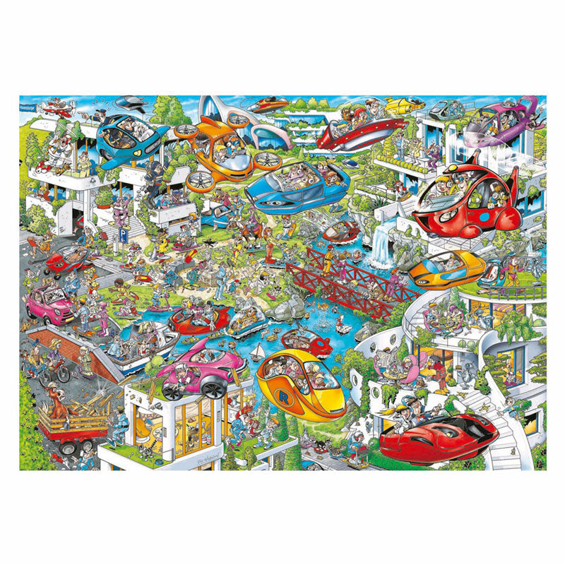 Ravensburger Ray's Series Time Travel 1000 Piece Jigsaw Puzzle