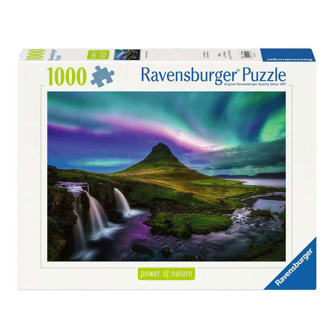 Ravensburger Aurora Over Kirkjufell 1000 Piece Jigsaw Puzzle