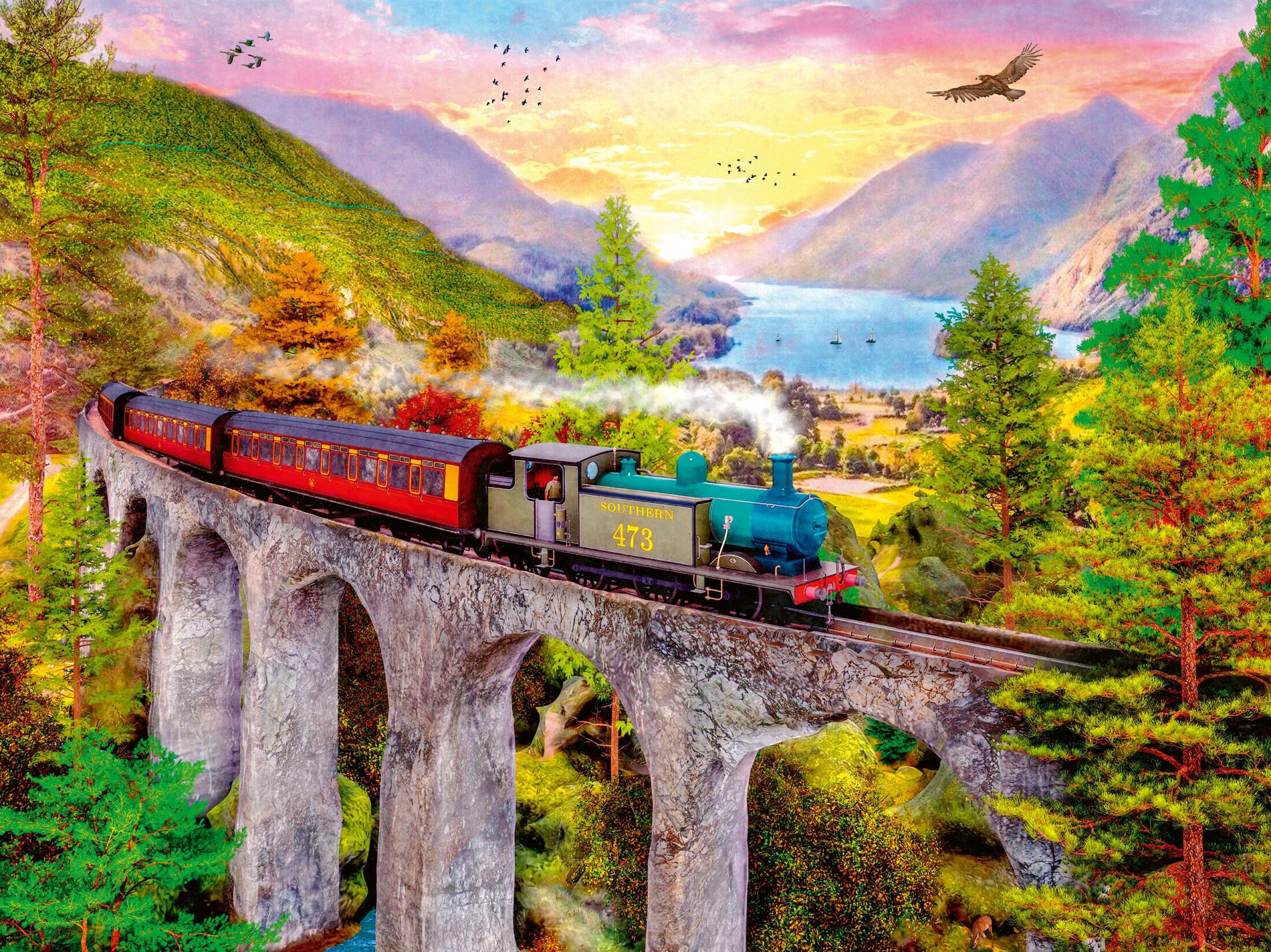 Autumn Viaduct, 1500pc