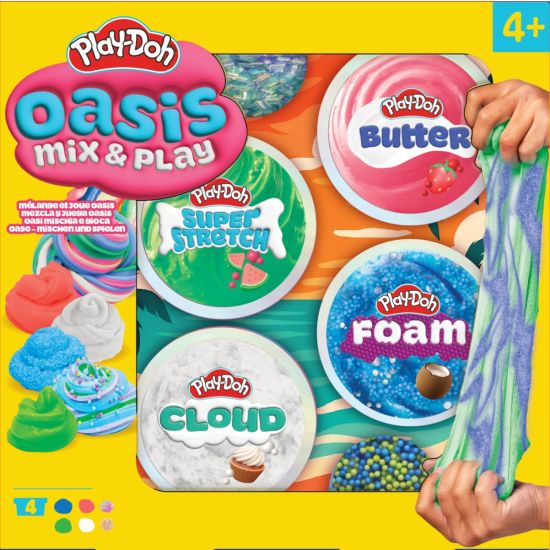 Play Doh Oasis 4 Pack