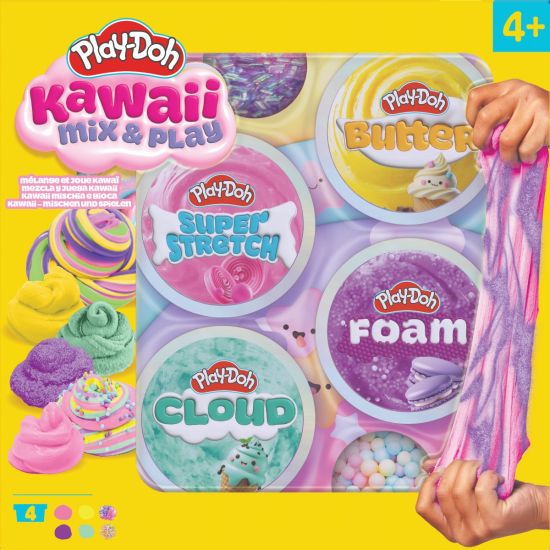 Play Doh Kawaii 4 Pack