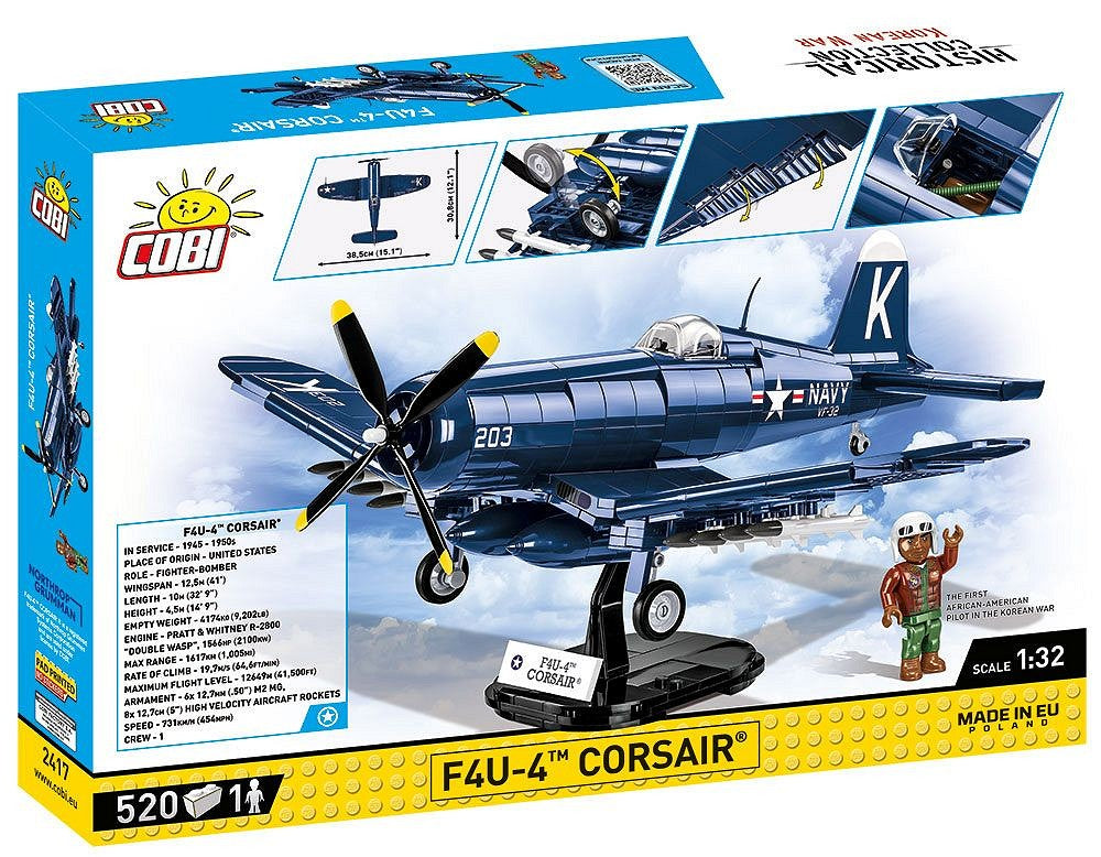 Korean War F4-U-4 Corsair - Moons Toystore