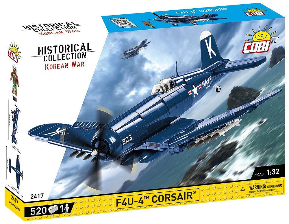 Korean War F4-U-4 Corsair - Moons Toystore
