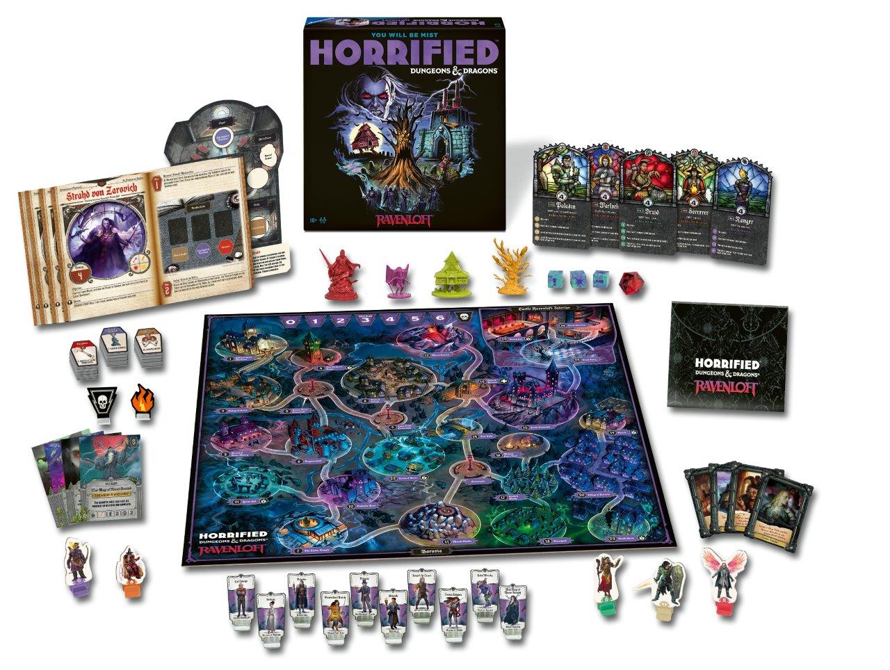 Ravensburger Horrified: Dungeons & Dragons Ravenloft Strategy Board Game