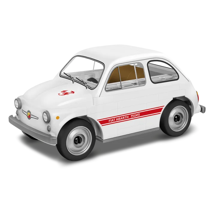 COBI 1965 Fiat Abarth 595 Car Building Set 70 Pieces