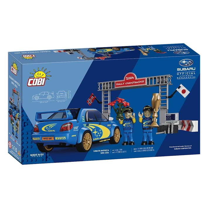 COBI Subaru Impreza WRC 2004 Car Building Set 206 Pieces