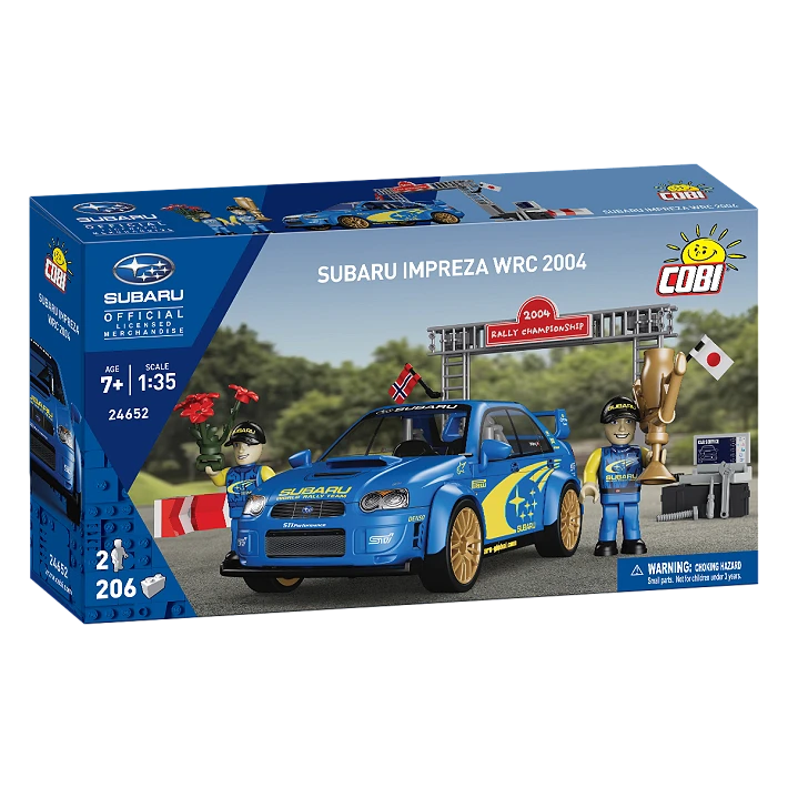COBI Subaru Impreza WRC 2004 Car Building Set 206 Pieces