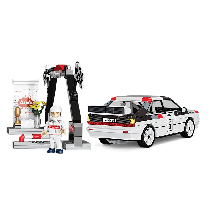 COBI Audi Quattro Group 4 1981 Car Building Set 167 Pieces