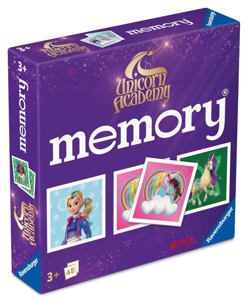 Ravensburger Unicorn Academy Mini Memory Game