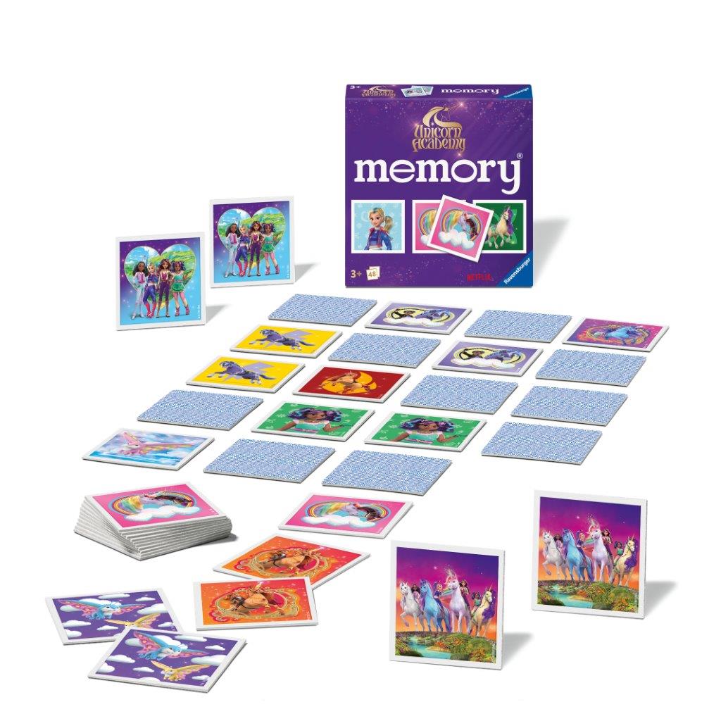 Ravensburger Unicorn Academy Mini Memory Game