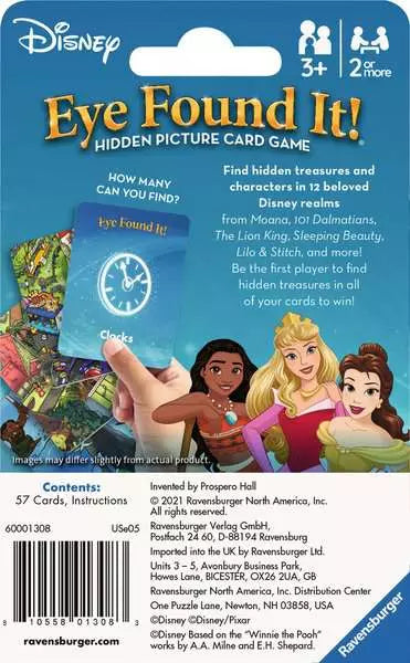 Disney Eye Found it Card Game