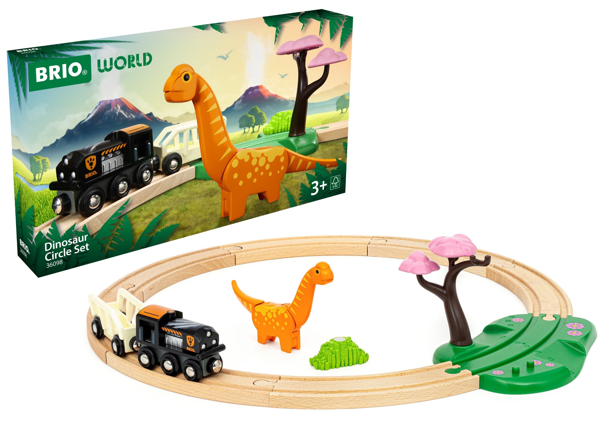 BRIO Dinosaur Circle Set