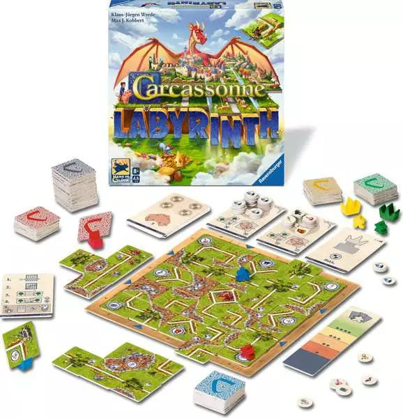 Ravensburger Carcassonne Labyrinth Board Game