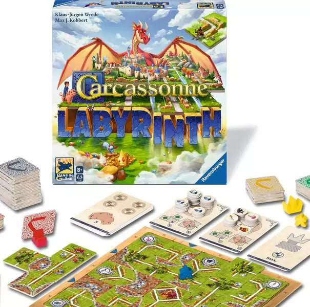 Ravensburger Carcassonne Labyrinth Board Game