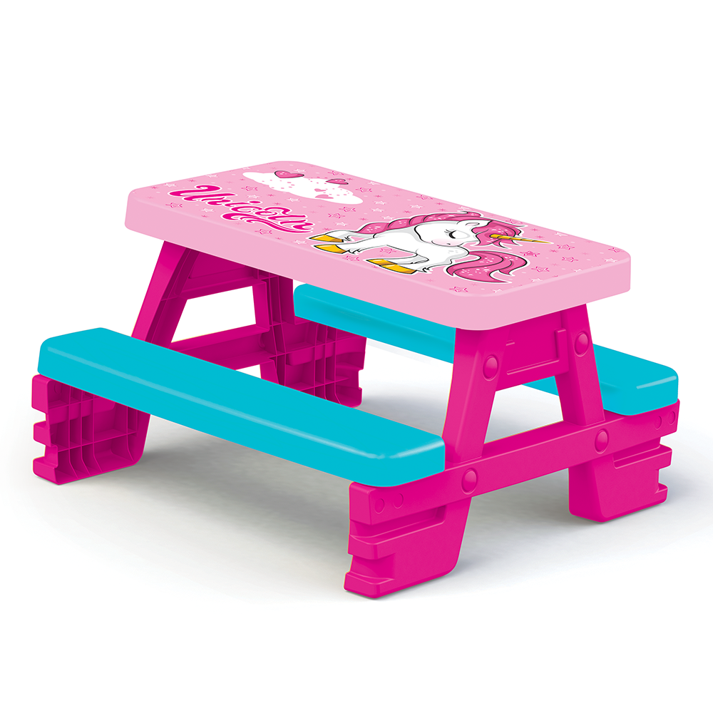 Unicorn Picnic Table For 4