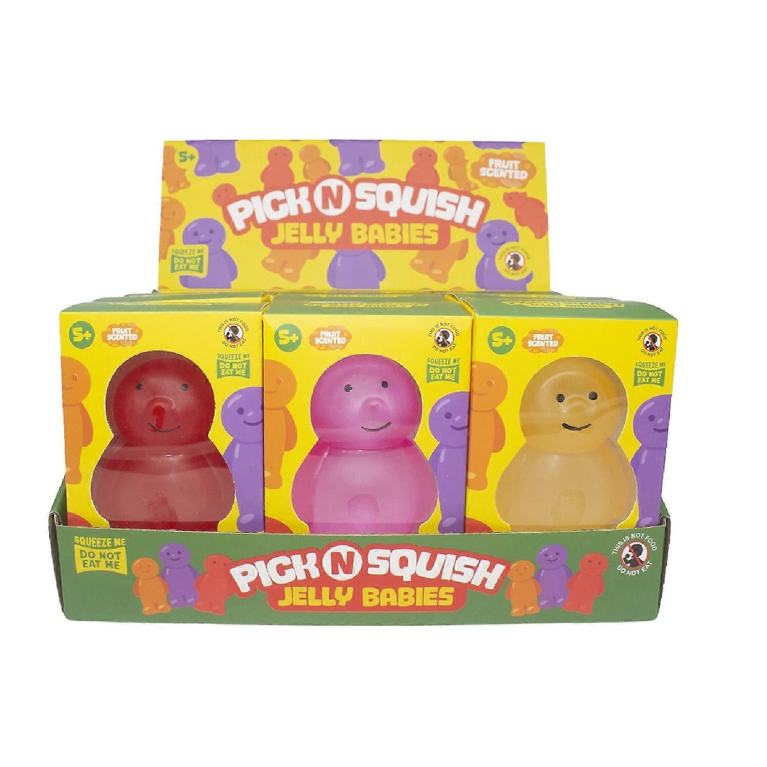 Pick N Squish Jelly Babies Sensory Toy