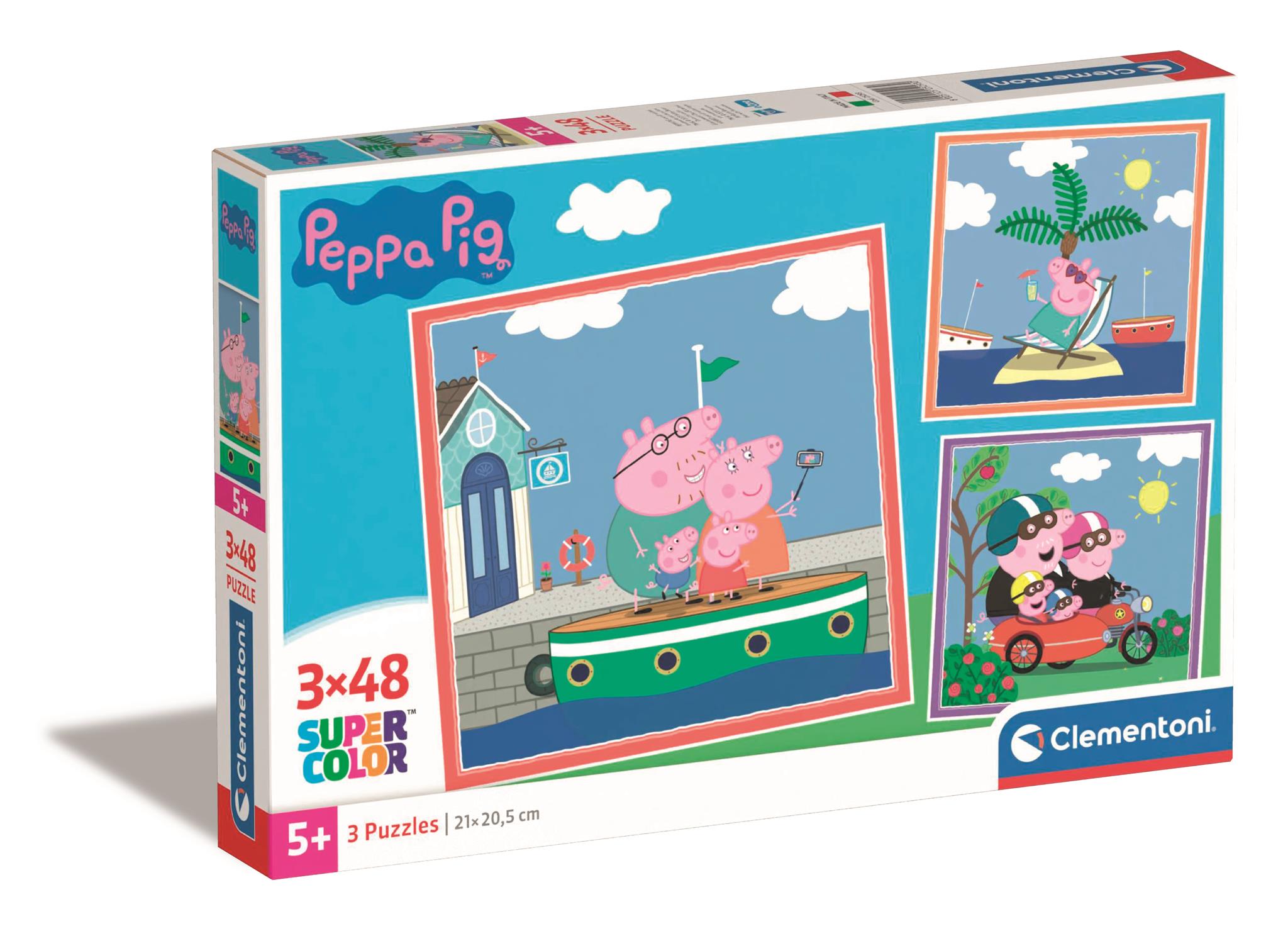 3X48Pc  Peppa Pig Puzzle