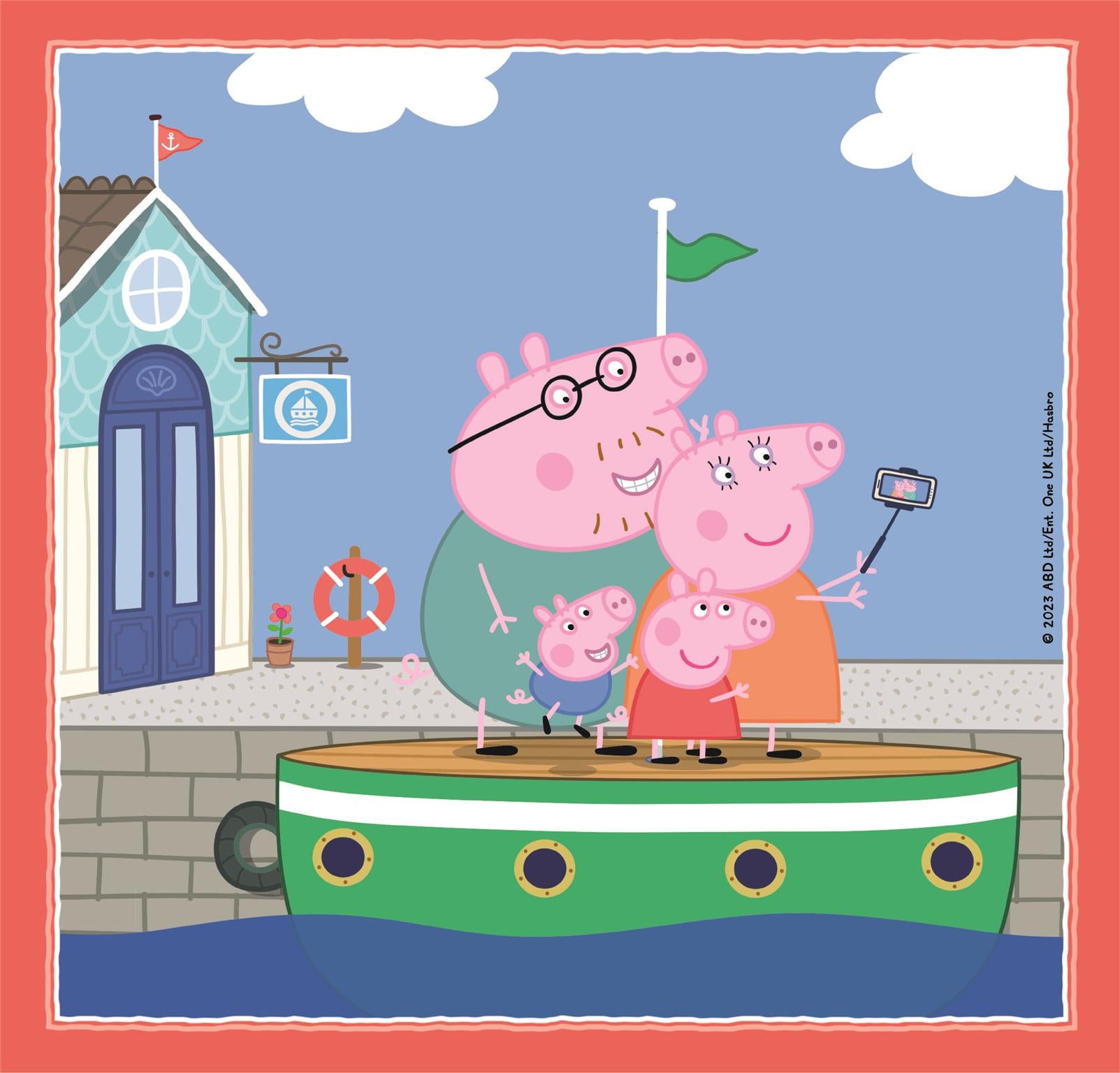 3X48Pc  Peppa Pig Puzzle