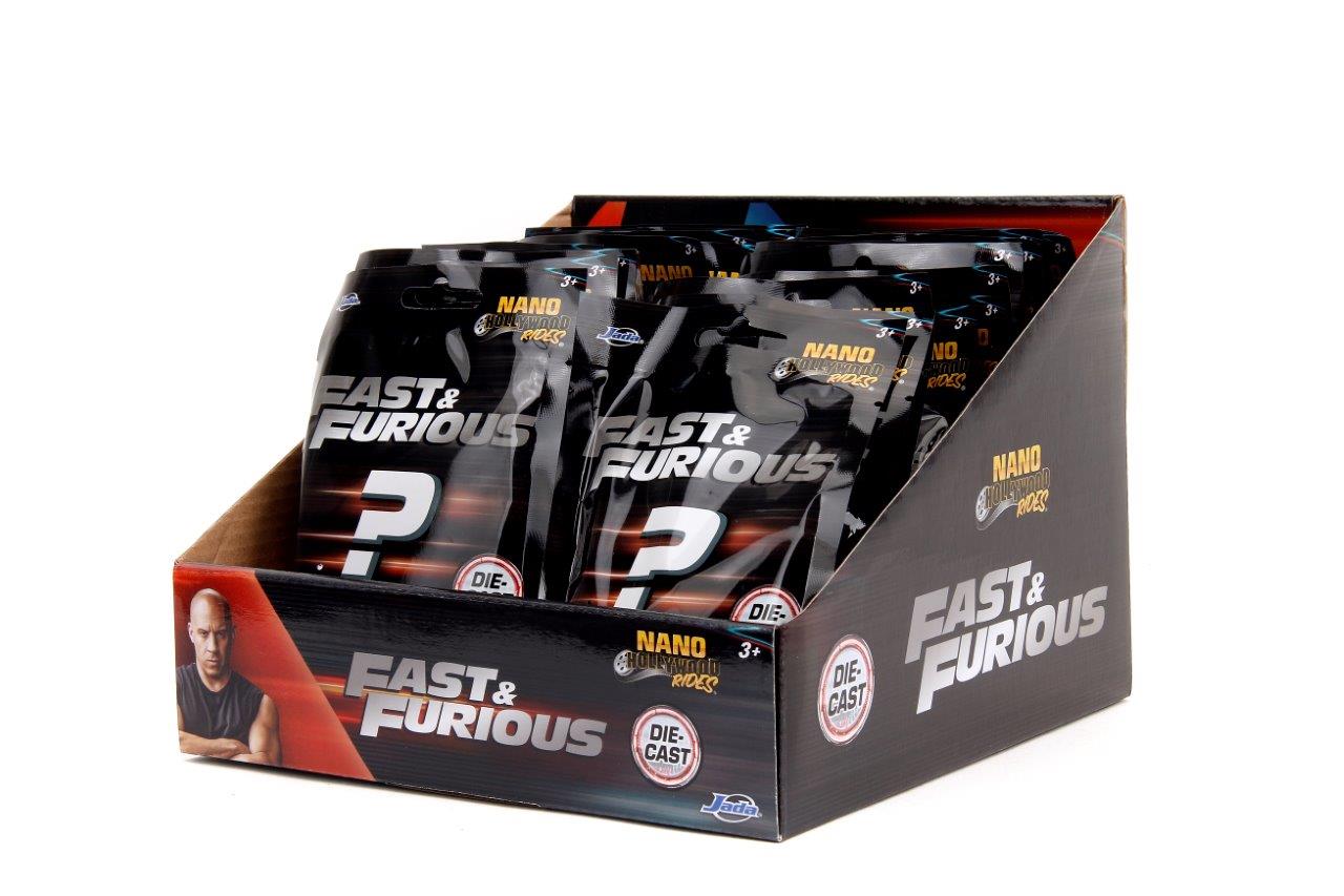Fast & Furious Nano Vehicle Blind Bag Assortment