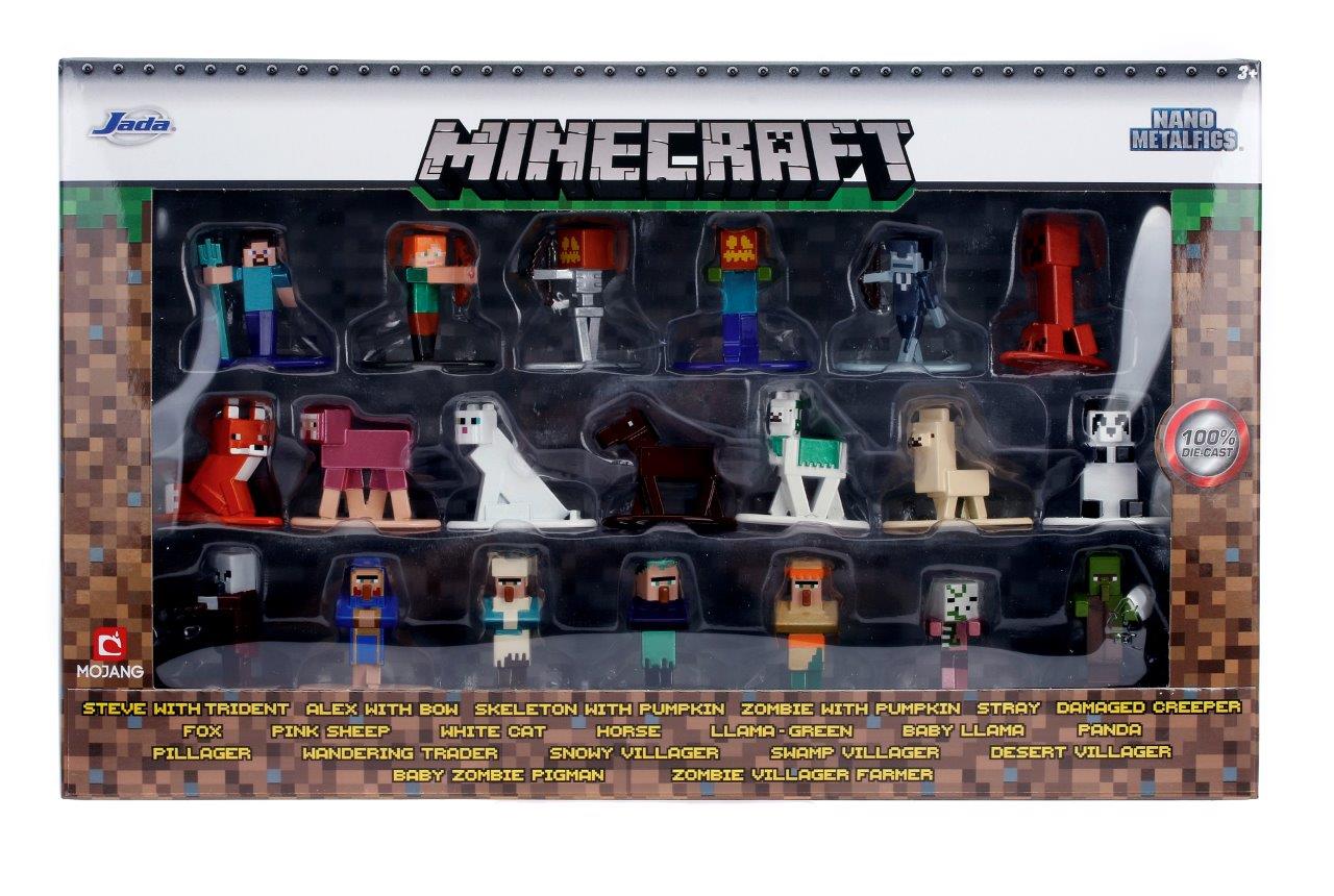 Minecraft Nano Figure Multipack Asst