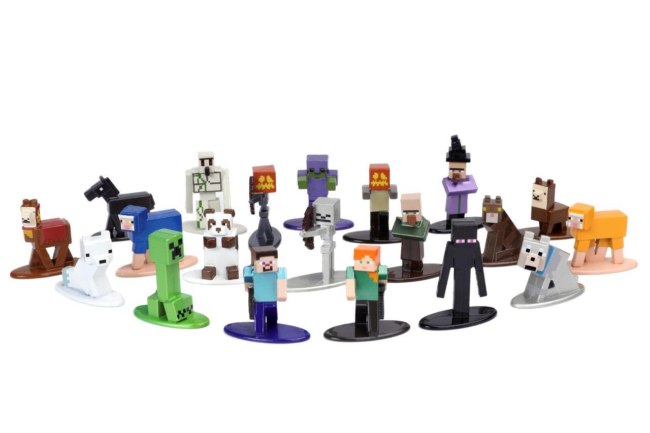 Minecraft Nano Figure Multipack Asst