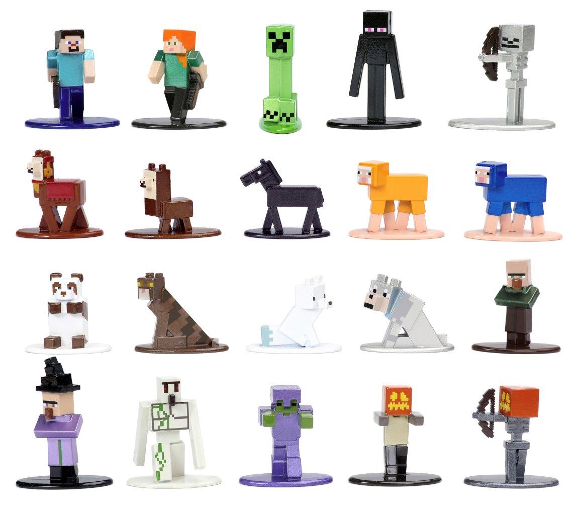 Minecraft Nano Figure Multipack Asst