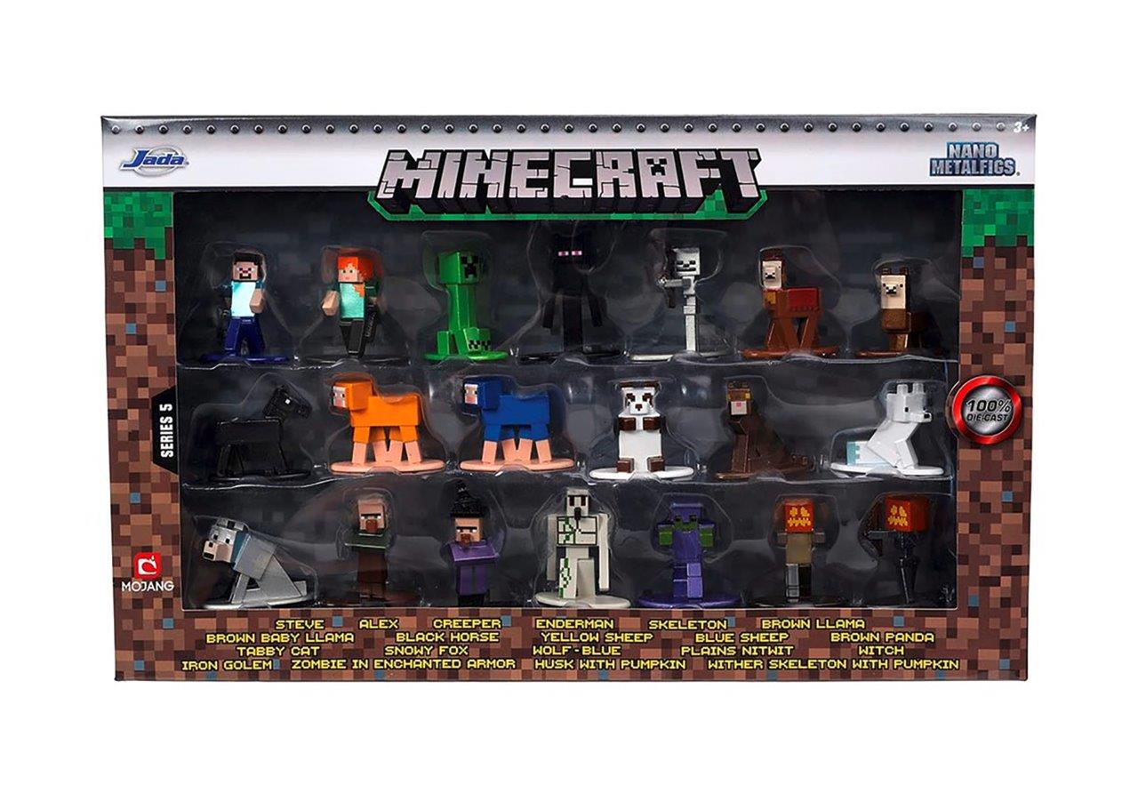 Minecraft Nano Figure Multipack Asst
