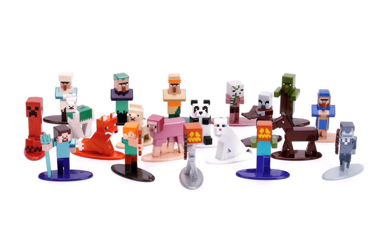 Minecraft Nano Figure Multipack Asst