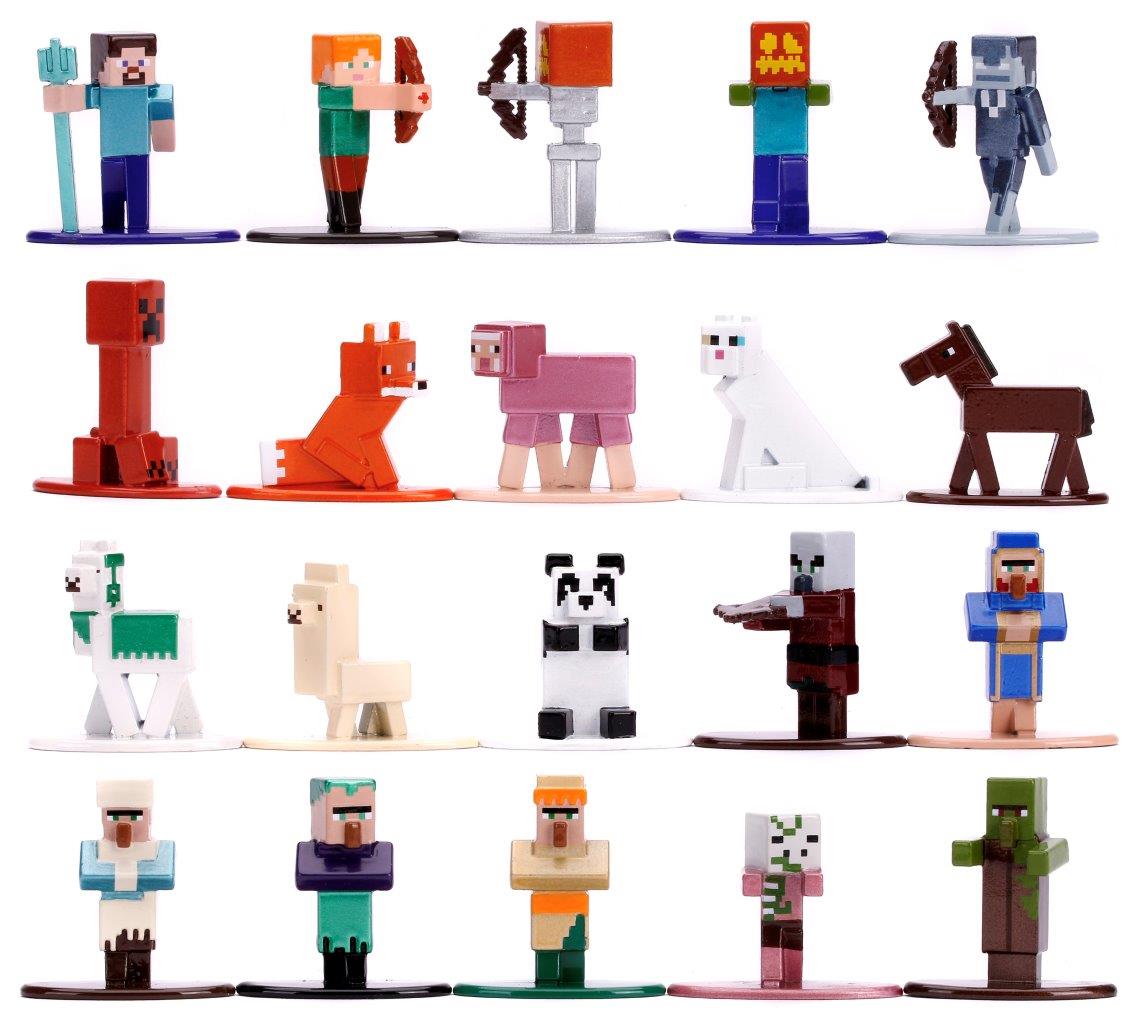 Minecraft Nano Figure Multipack Asst