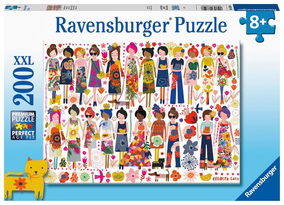 Ravensburger Flowers & Friends XXL 200 Piece Jigsaw Puzzle