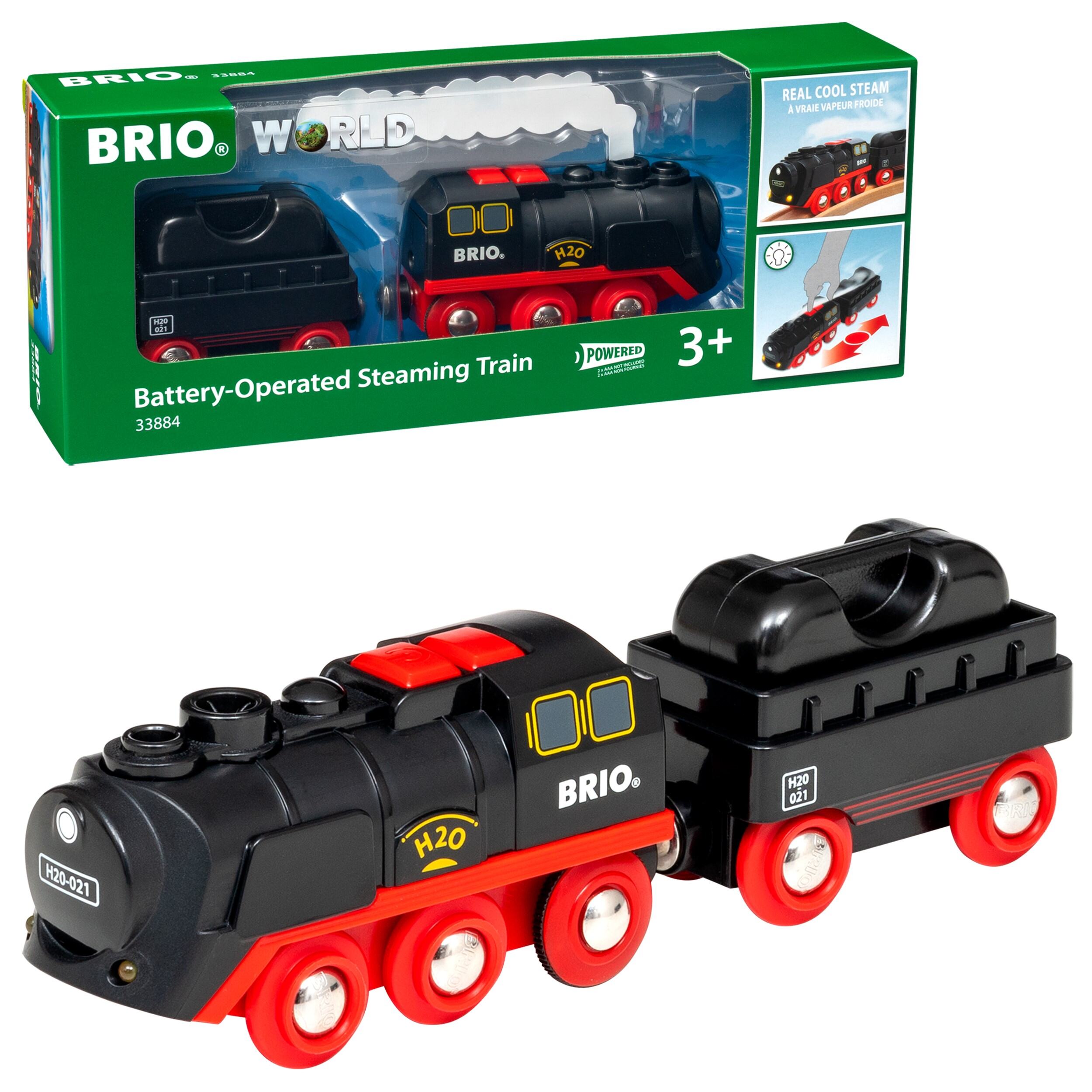 BRIO Battery-Operated Steaming Train