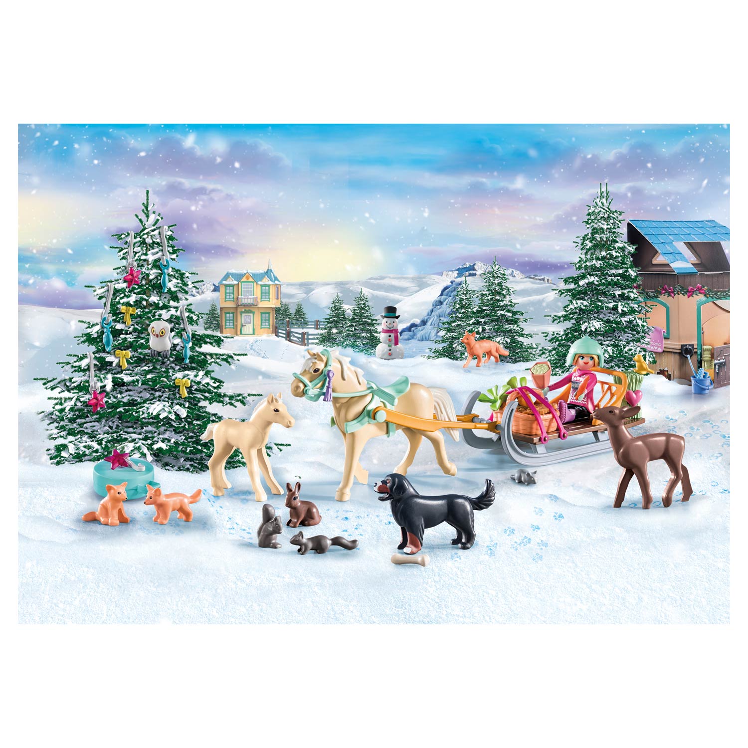 PLAYMOBIL 71345 Advent Calendar Christmas Sleigh
