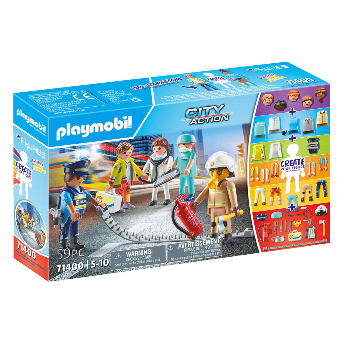 PLAYMOBIL 71400 My Figures Rescue Team