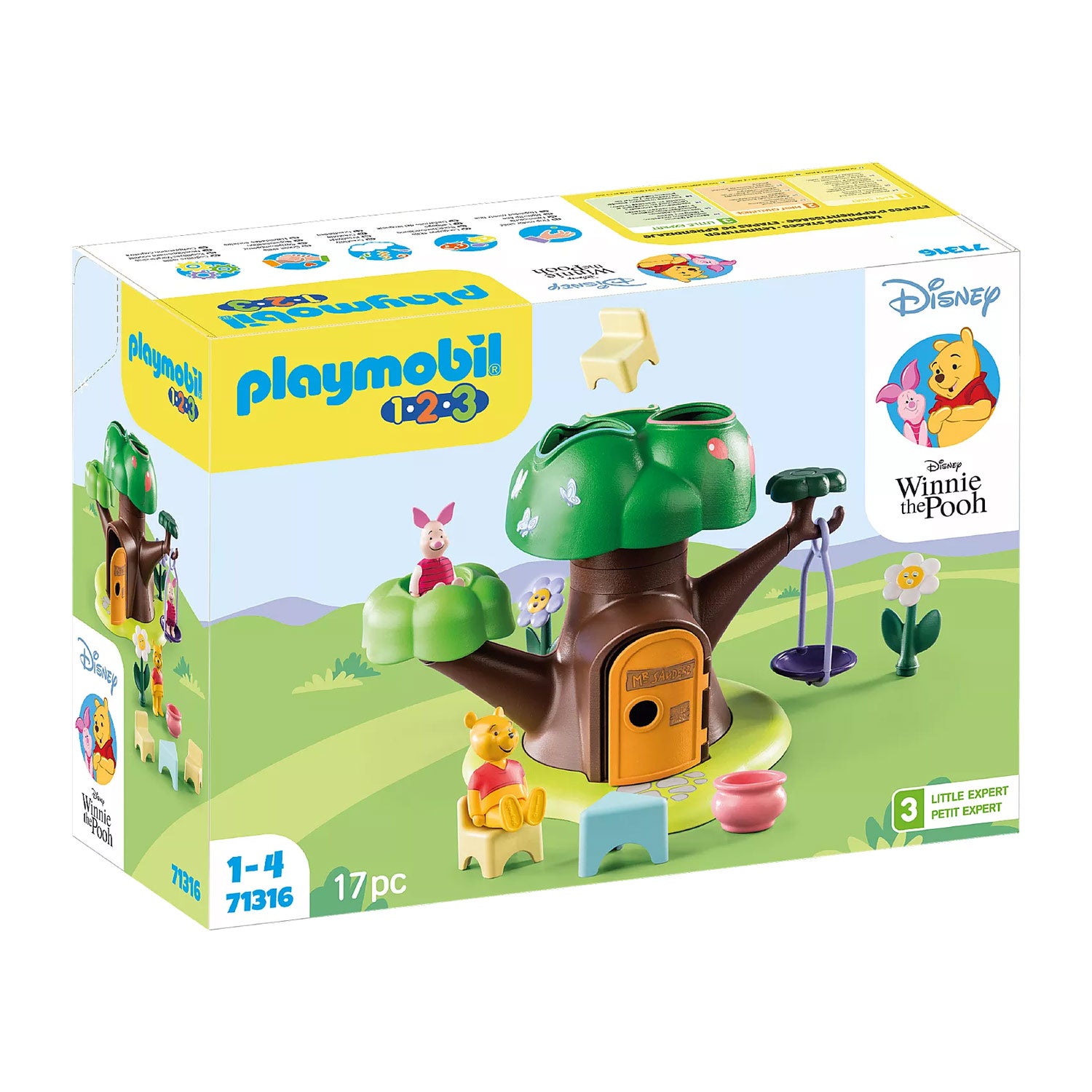 PLAYMOBIL 71316 1.2.3 & Disney Winnie's & Piglet's