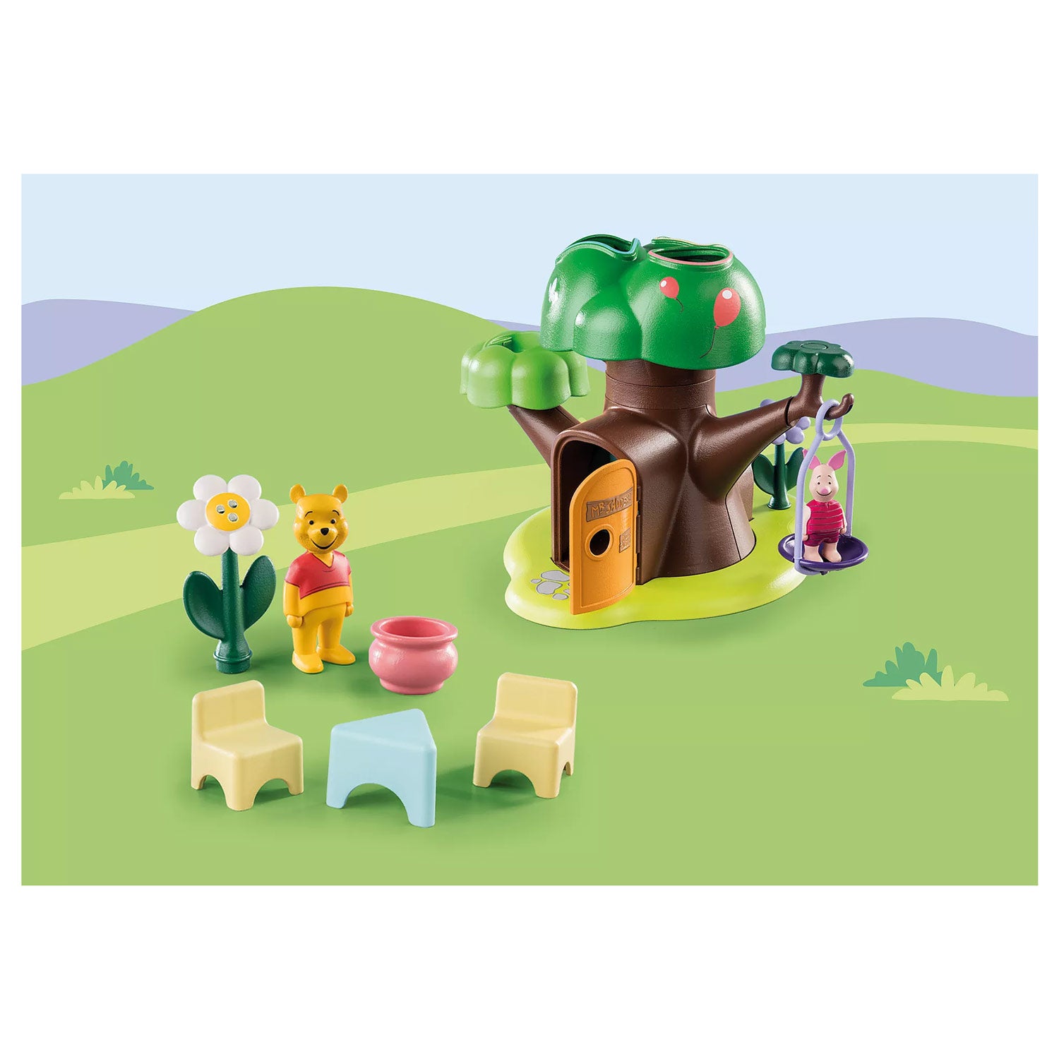 PLAYMOBIL 71316 1.2.3 & Disney Winnie's & Piglet's