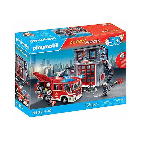 PLAYMOBIL 71603 Fire Rescue Mega Set