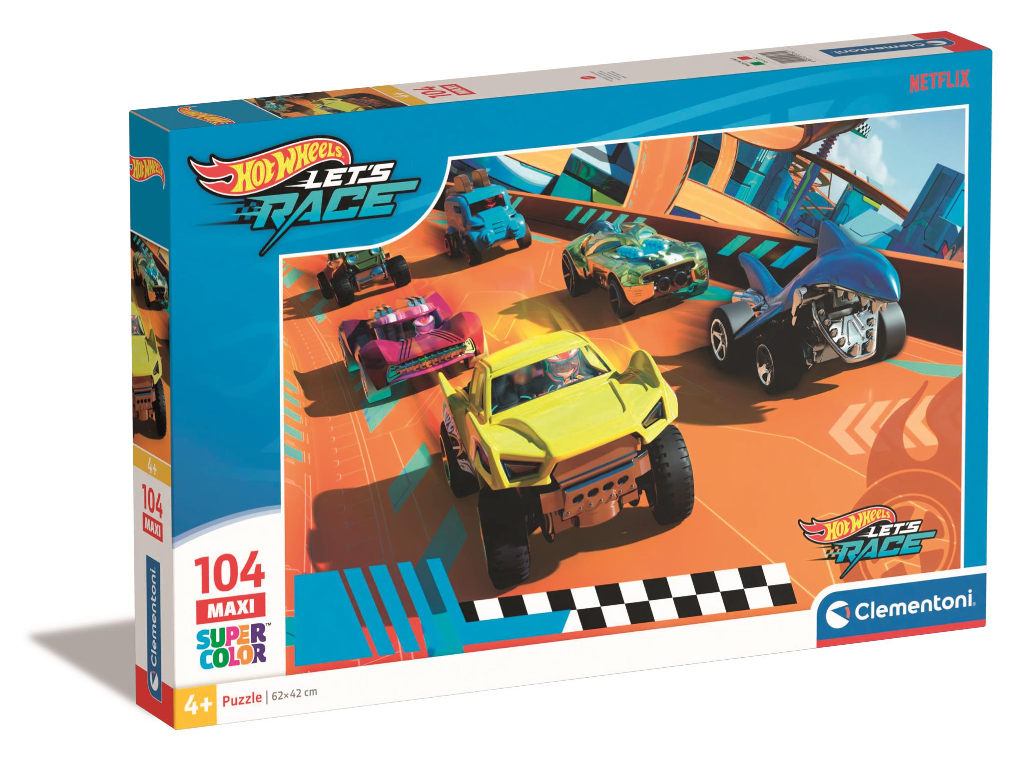 104Pc Maxi Hot Wheels